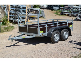 DESTOCKAGE <<< Kerenzo Bois 254 x 128 double essieux PTAC 750 kg 